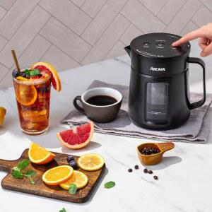 AROMA 압력 메이커 포함된 카라페 커피 5분 인스턴트 17온스 콜드 주입 브루