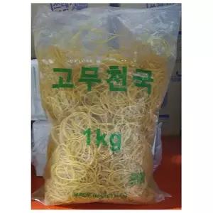 고무줄 천국 1kg X4개 고무 밴드 일회용 매장 업소용