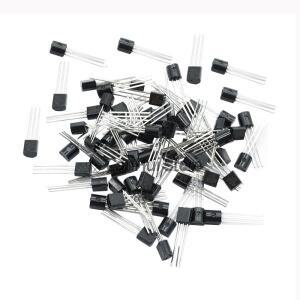 50개 2N2222 2N2907 2N3904 2N4401 2N5403 2N6517 2N5551 2N7000 S8050 TO-92 Transistore Triodo