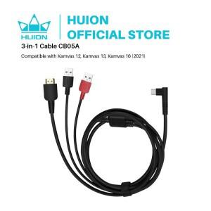 HUION CB05A 3-in-1 케이블 호환 Kamvas 12 13 16(2021)
