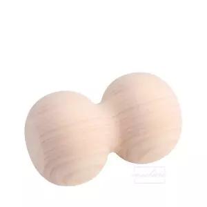 순수편백나무 땅콩 마사지볼 10cm 1p 라크로스 지압지압볼 힐링용품 손기 발기 종아리 지압기 지압볼