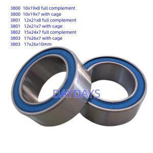 3800 자전거 서스펜션 피벗 포인트 bearing10x19x8 10x19x7 12x21x7 15x24x7 17x26x7317x26x10 3803-2RS 베