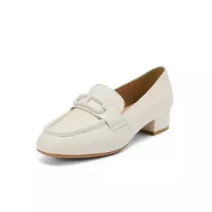 탠디본사 소가죽 여성 로퍼 아이보리  726007 C-1320 (3cm)