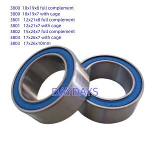 3800 자전거 서스펜션 피벗 포인트 bearing10x19x8 10x19x7 12x21x7 15x24x7 17x26x7317x26x10 3803-2RS 베