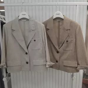 무자크홈플러스17 HC17 JK    베이지 여성 봄 여름 가을 간절기 칠부 자켓 MQ4WJK10