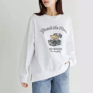 [하프클럽/데드라](110size)루소프린팅맨투맨 TBF1040