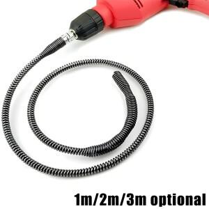 호환상품 3M 싱크대 대야 파이프라인 막힘 제거 도구 준설 배수관 클리너 커넥터 포함 용수철 하수도 언블