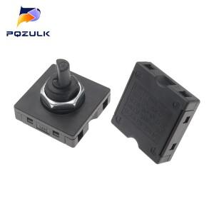 사각형 선풍기 히터 속도 선택기  3 위치 2 로터리 4 13AMP  120V-250V