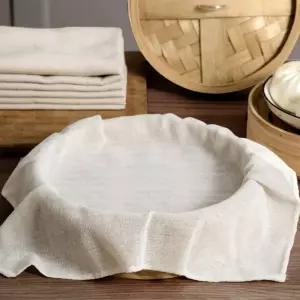 2pcs 코 튼 기선 천 고밀도 두부 필터 두유 잔류 거 증 절연 커버 주방 도구