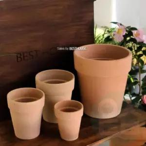 베트남 토분 19x21cm 선인장화분 가을꽃화분 감성토분