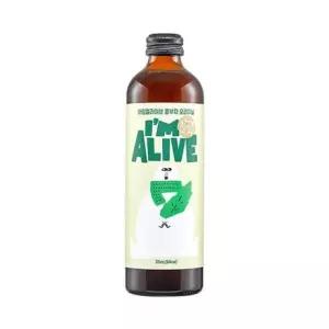 옆집샵 아임얼라이브 콤부차 오리지날 정통 유산균 발효 유리병 음료 315ml 12병