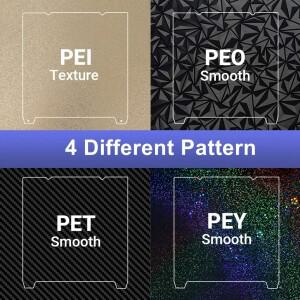 Creality K1 가열 침대용 빌드 플레이트  235x235mm PEO PET PEI 3D 프린팅 용수스틸 강판  Ender S1  Pro