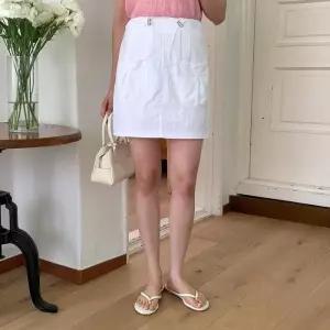 여자 허리 스토퍼 카고 빅포켓 미니 스커트