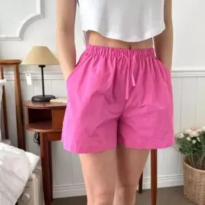 여자 여름 데일리 시원한 바스락 나일론 숏팬츠