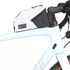 아바미타 바이크 탑 튜브백 프론트 프레임백 1.2L 듀얼 사이드 메시 포켓이 있어 MTB 로드 사이클링 및