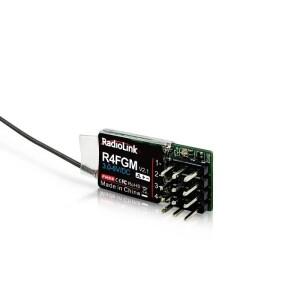 호환상품 Radiolink R4FGM RC 비행기 자동차 보트 RC4GS T8S T8FB RC8X 송신기 용 자이로가있는 2.4GHz 4CH