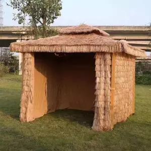 [콩심팥심]그늘막 천막 야외 300cm 볏짚