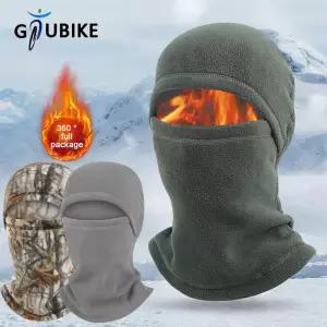 GTUBIKE 겨울 사이클링 마스크 열 방풍 발라크라바 스키 남성 여성 따뜻한 폴라 플리스 야외 스포츠