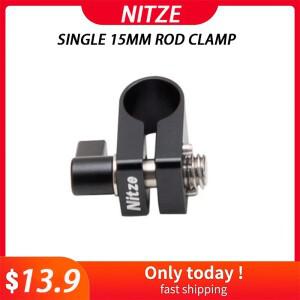 NITZE 단일 15MM로드 클램프 3/8 나사 ARRI LOCATING-N20B