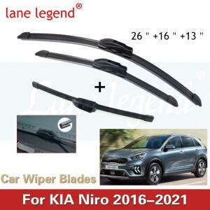 KIA Niro 2016-2021 전면 후면 와이퍼 블레이드 브러쉬 커터 액세서리 J Hook 2016 2020