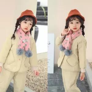 도트 방울 목도리 (35658909)
