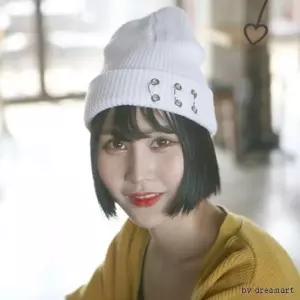 써클 피어싱 비니/겨울비니/겨울모자 (35658767)