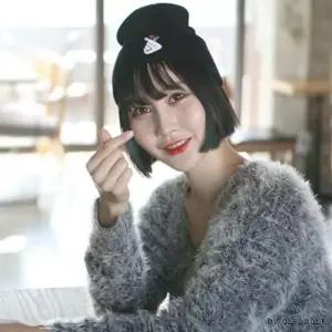 큐티 자수 비니/겨울비니/겨울모자 (35658769)