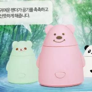 곰돌이 캐릭터 80ml 수분 분사기 책상 위 조용한 작동 사무 공간 탁상용