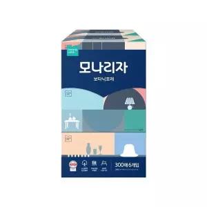 모나리자 보타닉포레 미용티슈 300매 6개입 1개