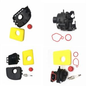 799583 593261 595656 Briggs Stratton 300E 450E 550EX 125cc 140ccc 에어 필터 커버 및 적합한 기화기