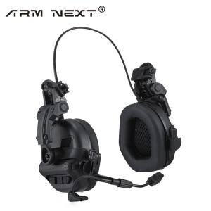 ARM NEXT F30 슈팅 귀마개 전술 헬멧 헤드셋 전자 청력 보호기 사냥 활성 소음 감소 헤드폰