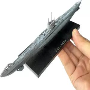 HI-Models 1/350 스케일 제2차 세계 대전 독일 U-보트 타입 VII-B U47 잠수함 함선 모델 선물 장식 컬렉션