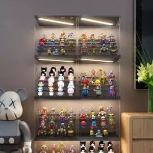 진열장 장식장 유리 진열장 피규어 4단 조명 DIY 정리