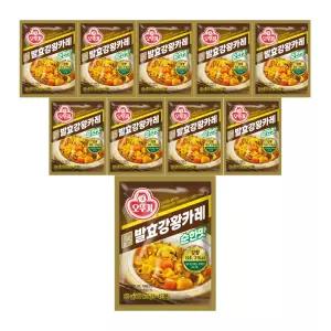 오뚜기 백세발효강황카레 순한맛 80g 10개