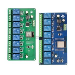 ESP8266 / ESP32 WIFI 8 채널 릴레이 개발 보드 ESP-12F ESP32-WROOM DC5V/7-28V
