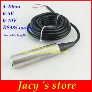12-24VDC H2O 액체 레벨 센서 통합 송신기 입력  수위 4-20ma 0-5V 0-10V RS485 출력