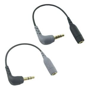 RODE SC3/SC4 M76A용 전문가용 3.5mm TRRS-TRS 오디오 마이크 어댑터