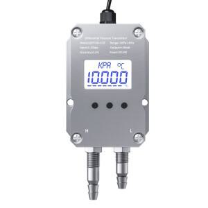 디지털 차압 트랜스미터  풍압 센서  4-20mA  0-10V  RS485  0-50pa
