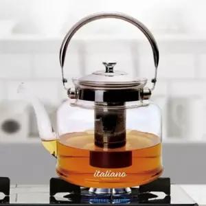 보고나라 이탈리아노 직화용 1.5L 스텐망 내열 유리 주전자 SK1500