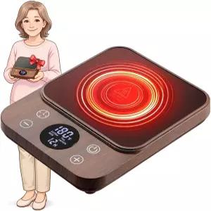 커피용 컵 워머 - 가장 빠른 난방 및 최고 온도 데스크 자동 차단을 위한 머그컵 예정된 시작을 1-12시간