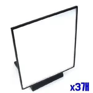 [콩심팥심]ksr (SM)각도조절 심플 사각 탁상거울-대 x3개