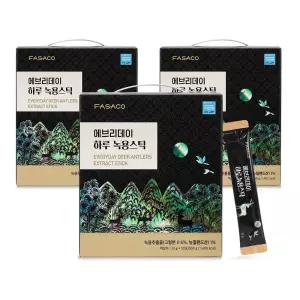 에브리데이 하루 녹용스틱 홍삼 진생베리 50포 3개