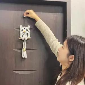 미니종 마크라메 만들기 합금 재료 현관종 문에다는종 배낭종 미니종 현관문종