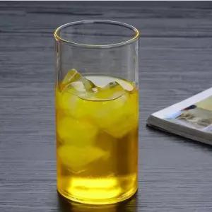 내열 투명 유리 테이블웨어 홈카페 음료잔 350ml WFLQXYH