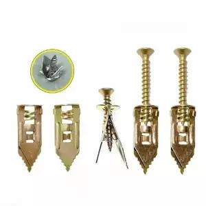 10PCS 셀프 태핑 나사 드릴링 앵커 마른 벽에서 나온 석고 보드 은못에 대한 쉬운 응용 프로그램