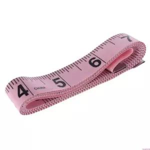 핑크 줄자 신체 측정 재봉사 공예 비닐 자 60인치/150cm 체중 감량 의료 의류 제작용 Pink China Mainland 150만
