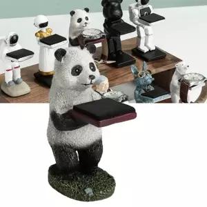 시계 스탠드 시계거치대 받침대 보관함 캐릭터 PANDA BEAR 시계 진열대