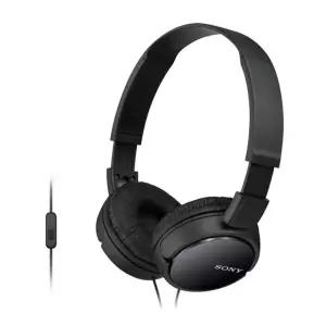 소니 스테레오헤드폰 MDR-ZX110AP 흑색 핸즈프리 (1개입)
