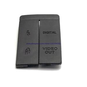 호환 캐논 EOS 5D 디지털 카메라 수리 부품용 새 USB 고무 뚜껑 도어 HDMI 호환 마이크 캡 인터페이스 커버