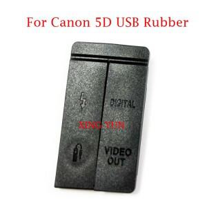 호환 5D2 HDMI 호환 마이크 캡 인터페이스 커버 캐논 II 카메라 교체 부품용 USB 고무 뚜껑 도어
